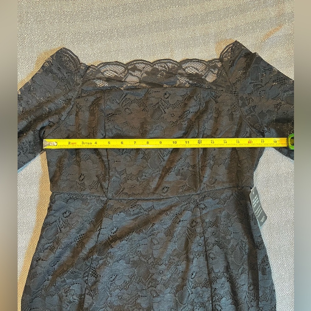 NWT Torrid Black Lace Dress Size 14 - Picture 14 of 16